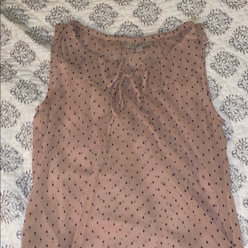 Pink blouse